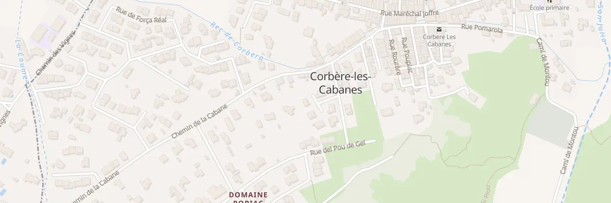Plan du 12 Rue des Aspres à Corbère-les-Cabanes