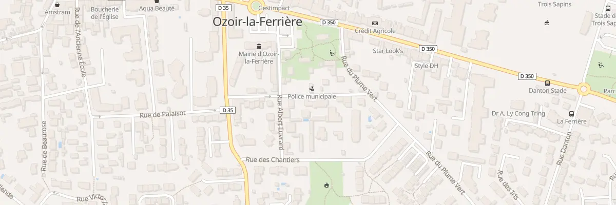 Plan du 5B Rue Jean Mermoz à Ozoir-la-Ferrière