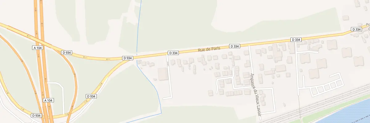 Plan du 63 Rue de Paris à Pomponne