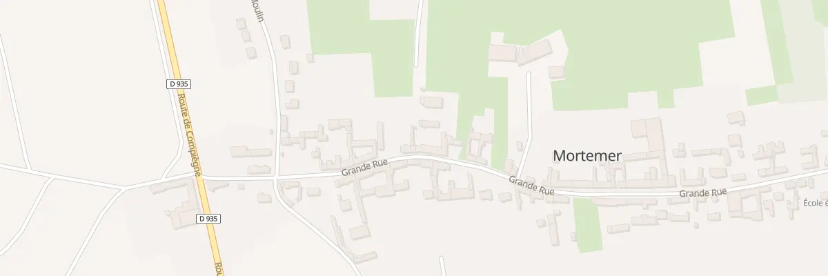 Plan du 19 Gr Grande Rue à Mortemer