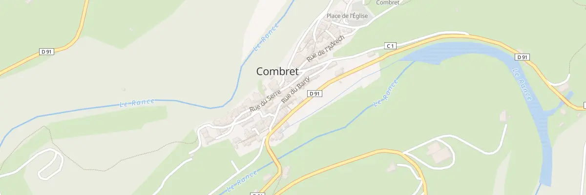 Plan du 5238 Tra du Barry à Combret