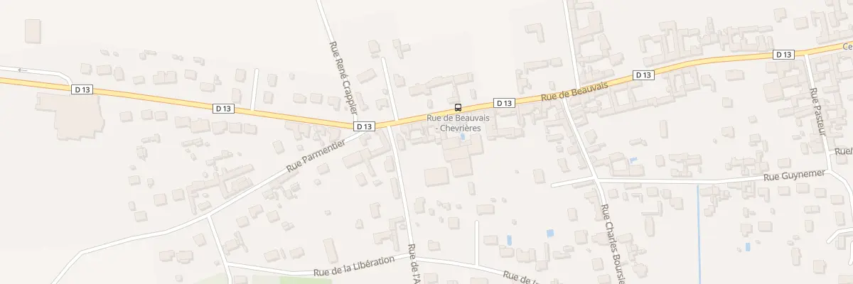 Plan du 625 Rue de Beauvais à Chevrières