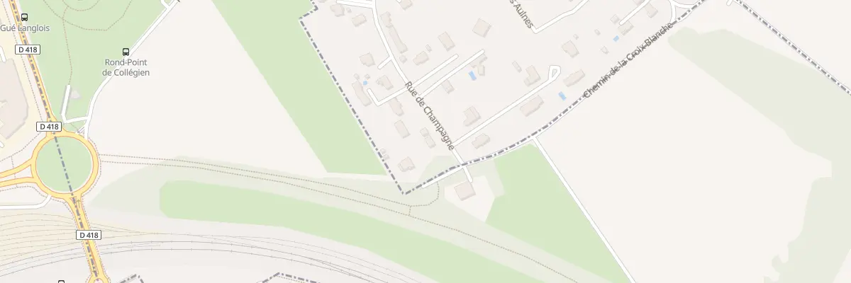 Plan du 17 Rue de Champagne à Bussy-Saint-Martin