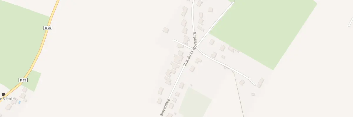 Plan du 55 Rue du 11 Novembre à Bouvigny-Boyeffles
