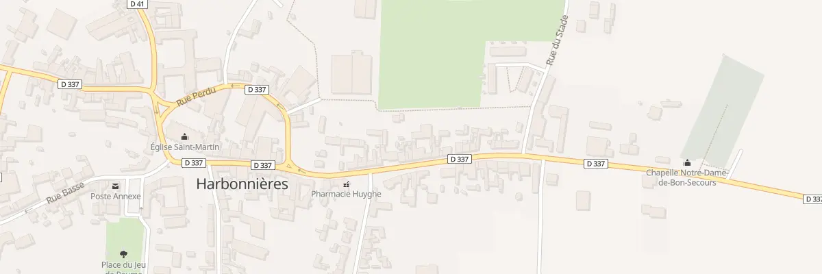 Plan du 37 Rue de Lihons à Harbonnières