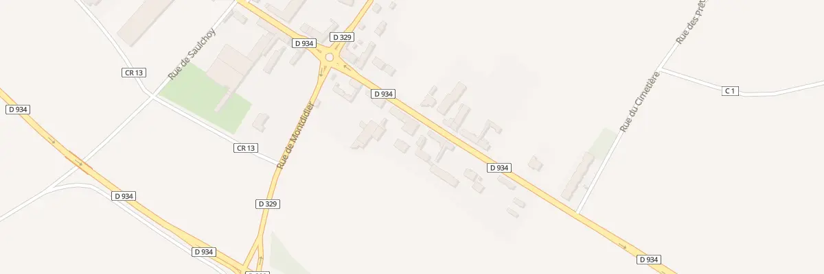 Plan du 17 Chs Brunehaut à Bouchoir