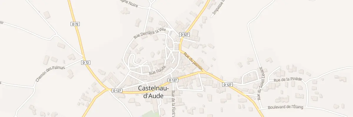 Plan du 8 Rue du Commerce à Castelnau-d’Aude
