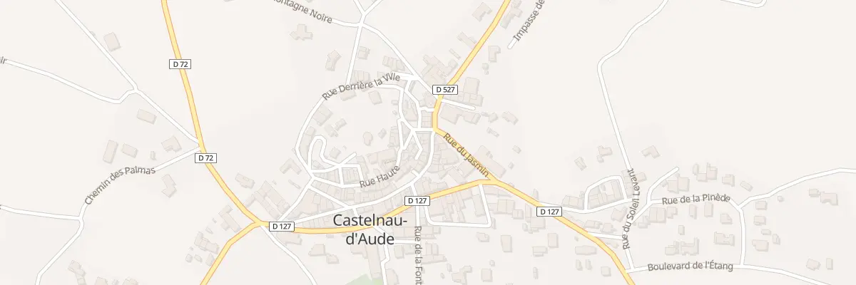Plan du 6 Rue du Commerce à Castelnau-d’Aude