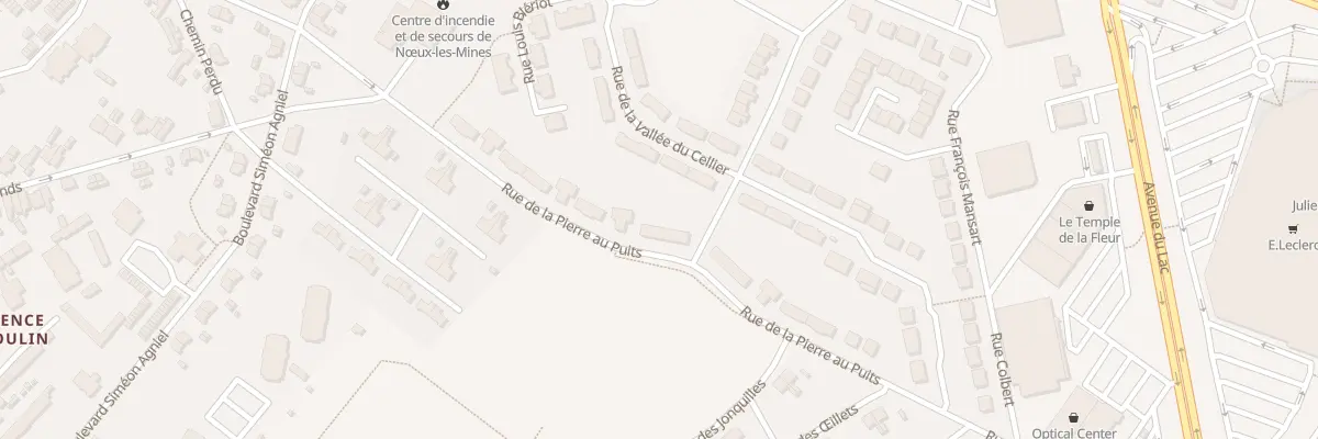Plan du 35 Rue de la Pierre au Puits à Nœux-les-Mines