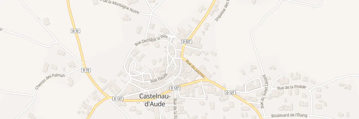 Plan du 2 Rue du Commerce à Castelnau-d’Aude