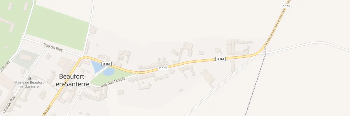 Plan du 15 Rue de Warvillers à Beaufort-en-Santerre