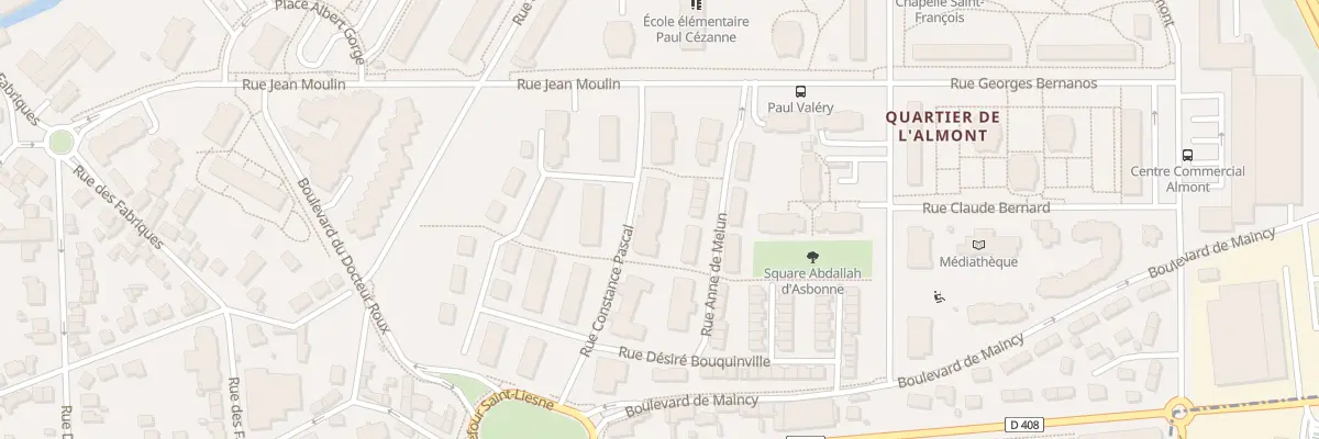 Plan du 142 Rue Constance Pascal à Melun