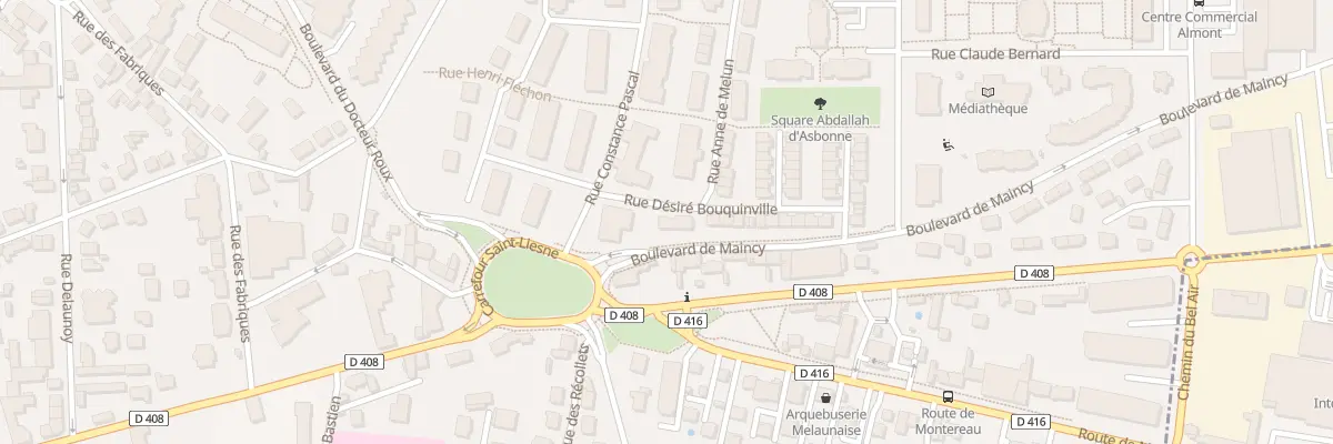 Plan du 50 Rue Désiré Bouquinville à Melun