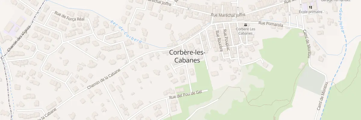 Plan du 6 Rue des Aspres à Corbère-les-Cabanes