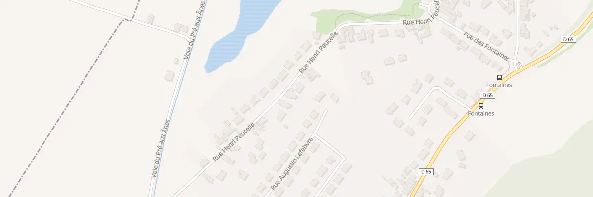 Plan du 33B Rue Peucelle à Labourse