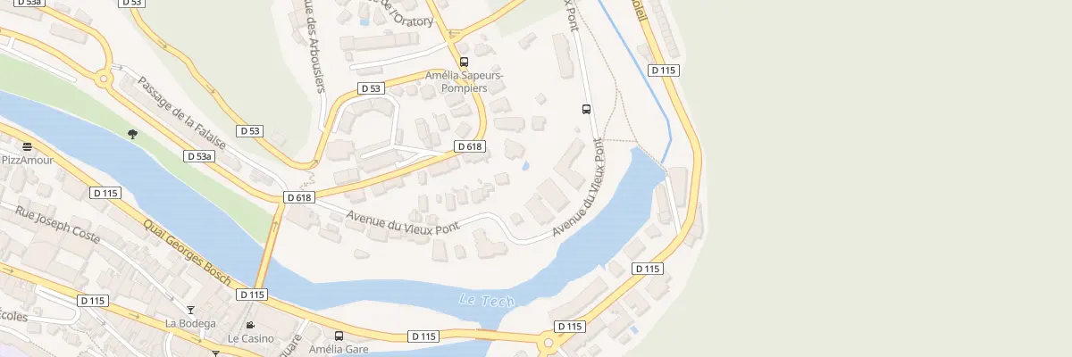Plan du 19 Av du Vieux Pont à Amélie-les-Bains-Palalda