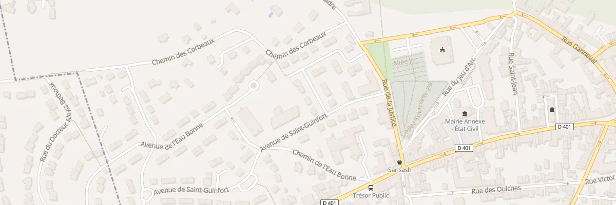 Plan du 4 Av du Moulin à Dammartin-en-Goële