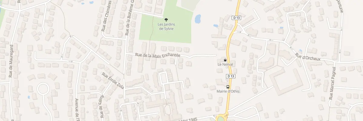 Plan du 20 Rue de la Main Enchantée à Othis