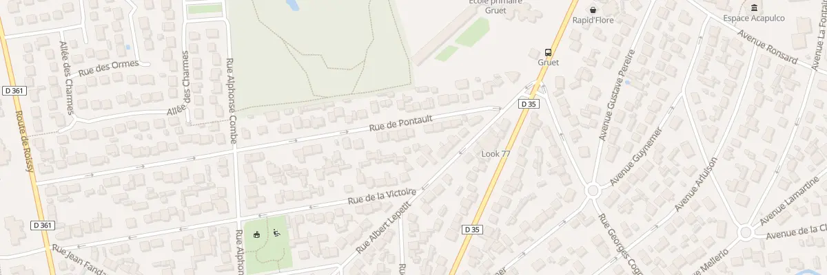 Plan du 7 Rue de Pontault à Ozoir-la-Ferrière