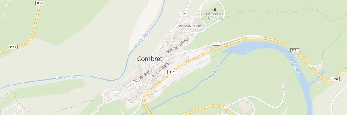 Plan du 5027 Rue du Barry à Combret