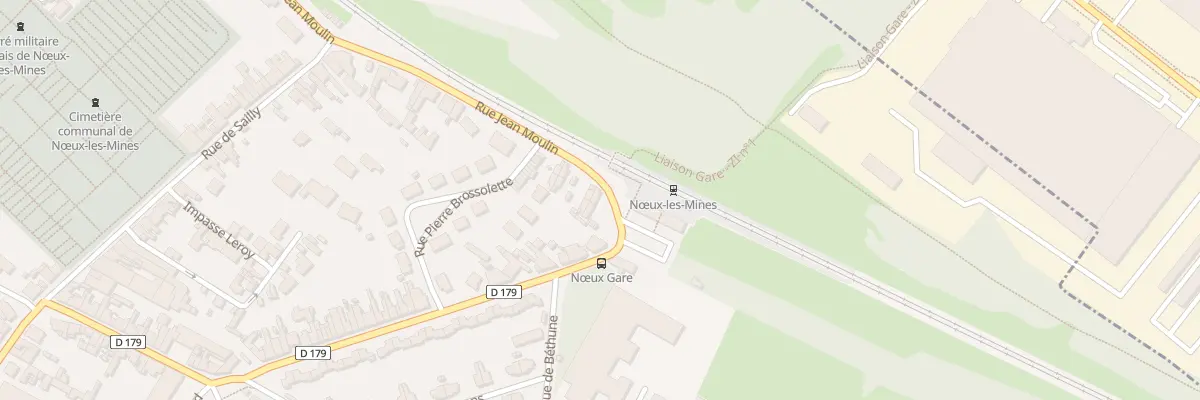 Plan du 72 Rue Jean Moulin à Nœux-les-Mines