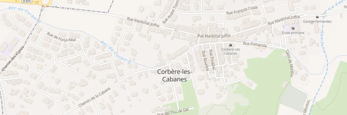 Plan du 18 Rue du Moulin à Corbère-les-Cabanes