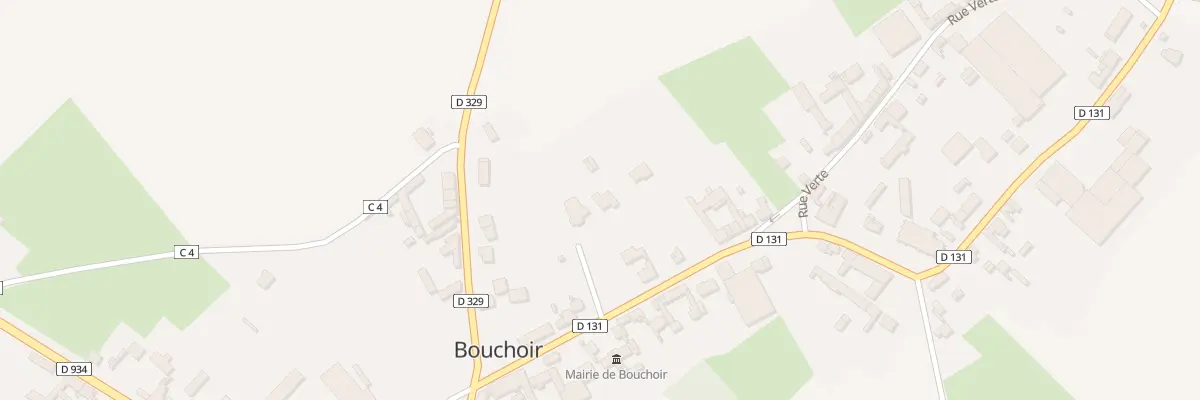 Plan du 3 Le Village à Bouchoir