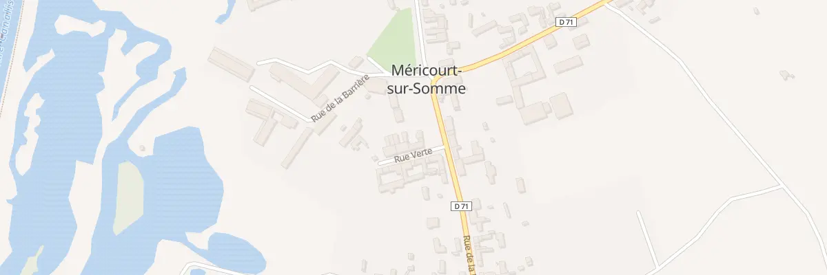 Plan du 6 Rue de là-haut à Étinehem-Méricourt