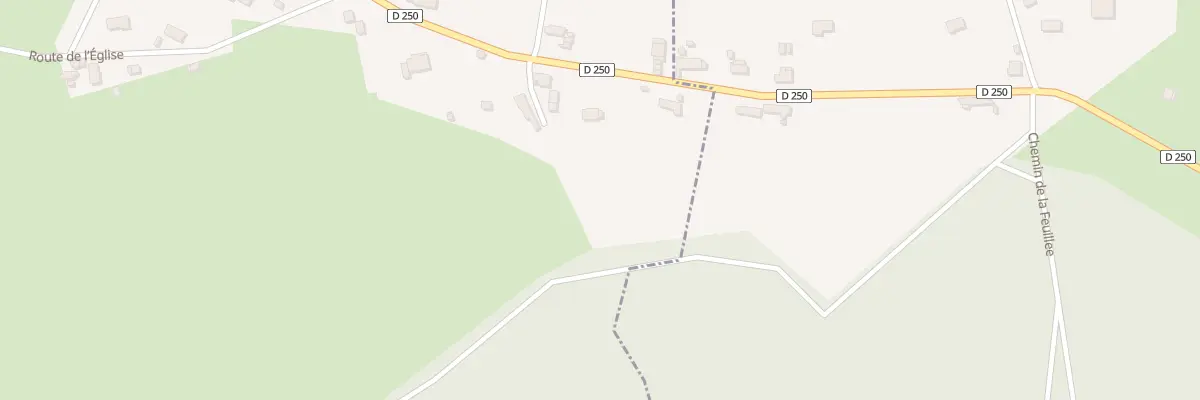 Plan du 5134 Baignereau à Braize