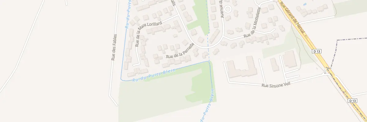 Plan du 4 Rue de la Pernelle à Othis