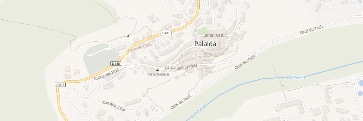 Plan du 1 Cae de la Costa à Amélie-les-Bains-Palalda