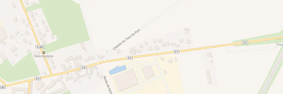Plan du 49T Rue des Trois Villes à Thieux