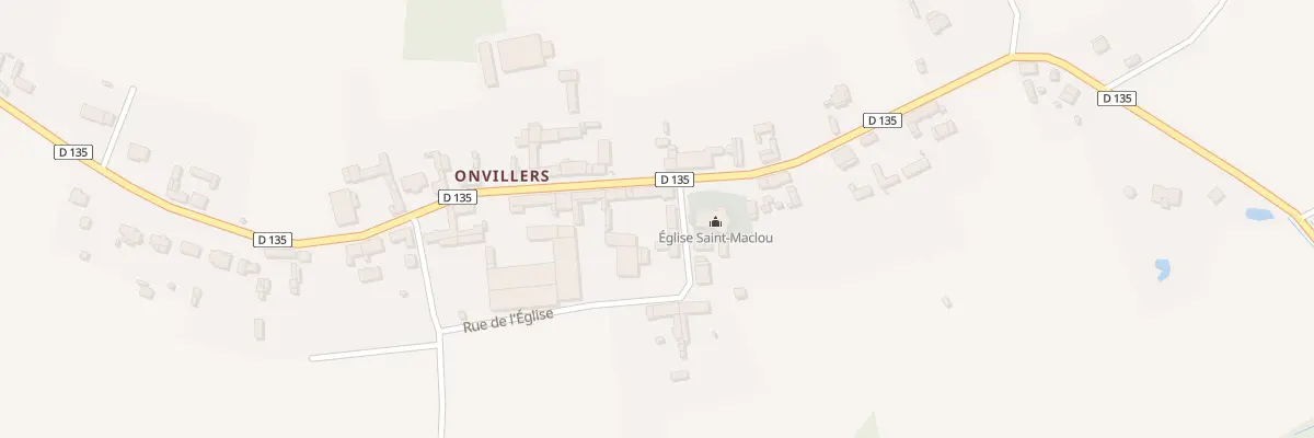 Plan du 40 Rue principale à Piennes-Onvillers