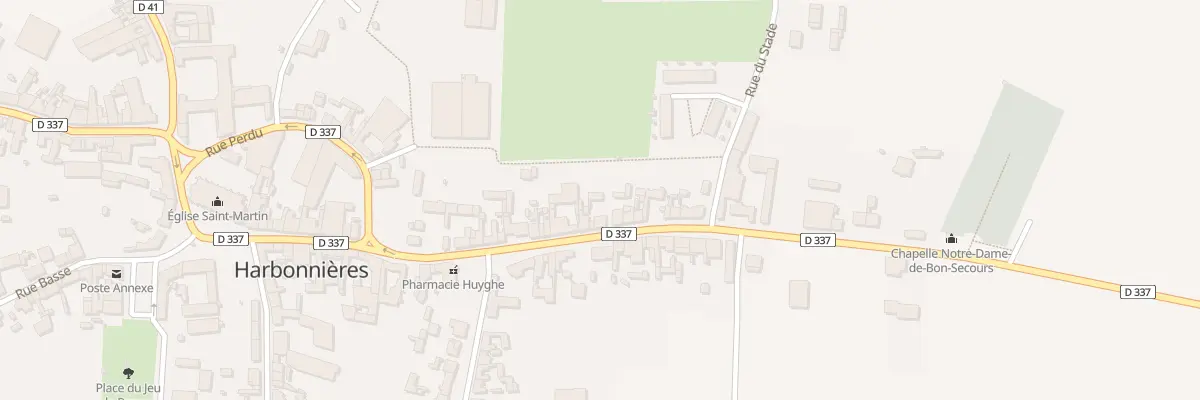 Plan du 43 Rue de Lihons à Harbonnières