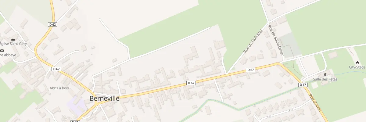 Plan du 35 Rue d’Arras à Berneville