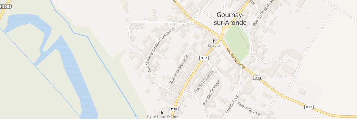 Plan du 7 Rue de la Brasserie à Gournay-sur-Aronde