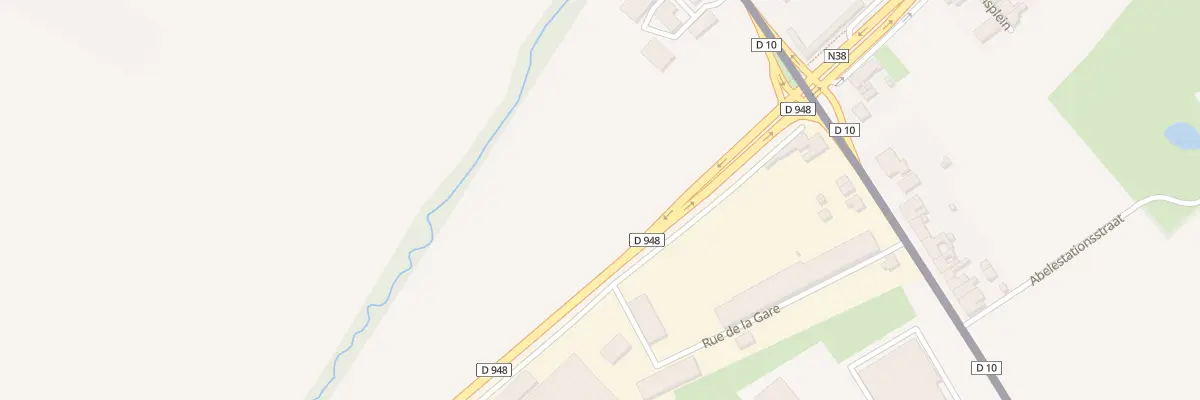 Plan du 2532 Rue de la Gare à Boeschepe