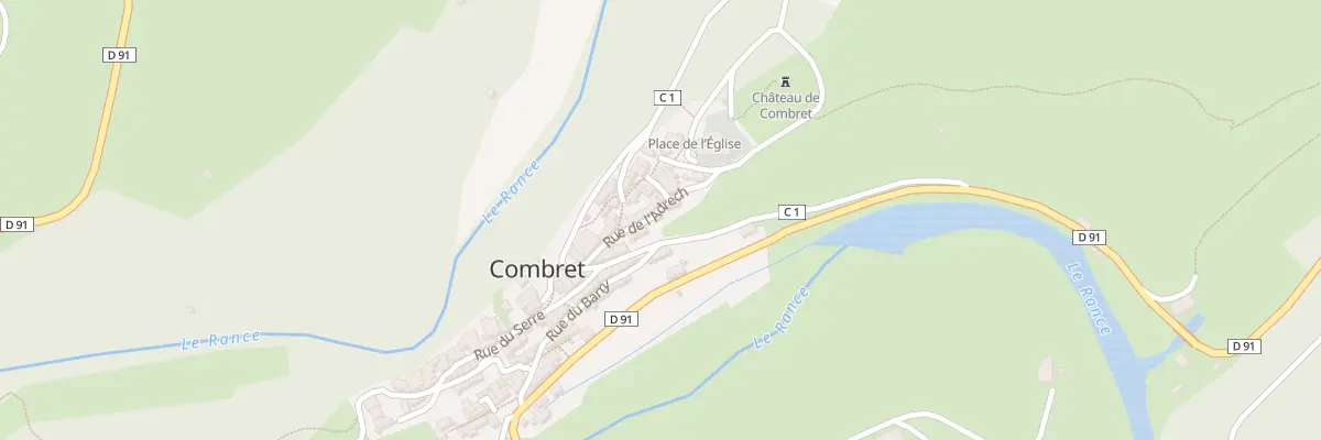 Plan du 5321 Rue de l’Adrech à Combret