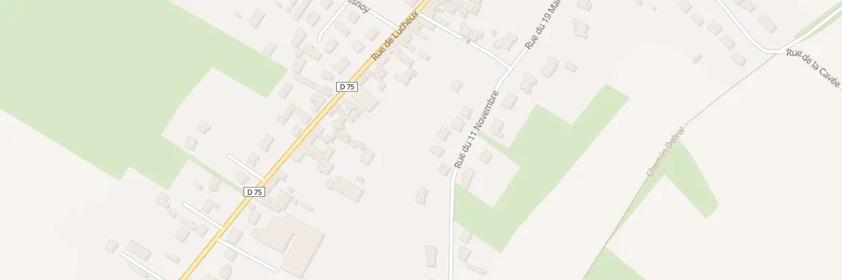 Plan du 87 Rue du 11 Novembre à Bouvigny-Boyeffles