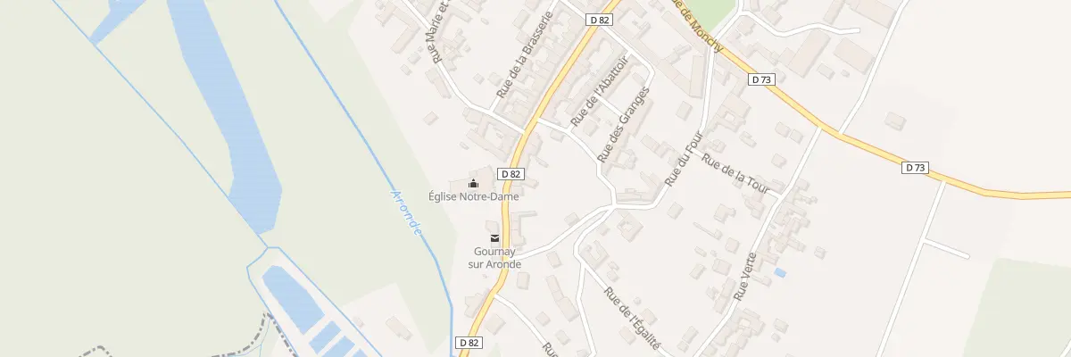 Plan du 26 Rue de Paris à Gournay-sur-Aronde