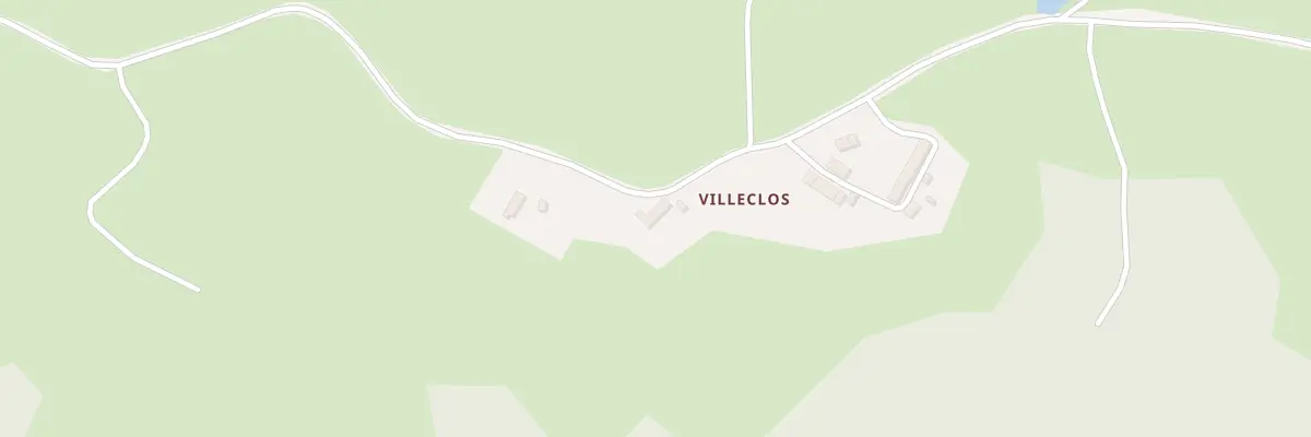 Plan du 4 Villeclos à Villossanges