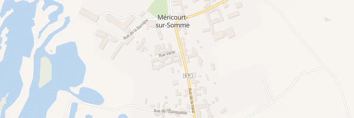 Plan du 8 Rue de là-haut à Étinehem-Méricourt