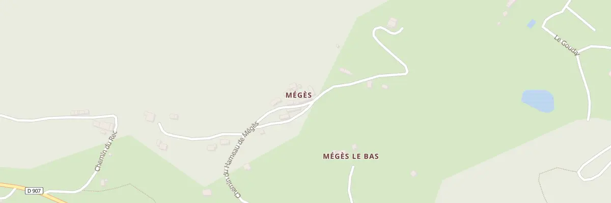 Plan du 343 Meges à La Salvetat-sur-Agout