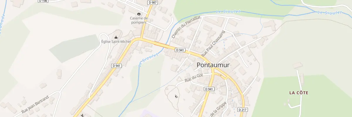 Plan du 23 Av du Marronnier à Pontaumur