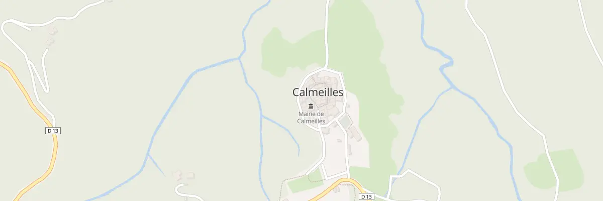 Plan du 37 Le Village à Calmeilles