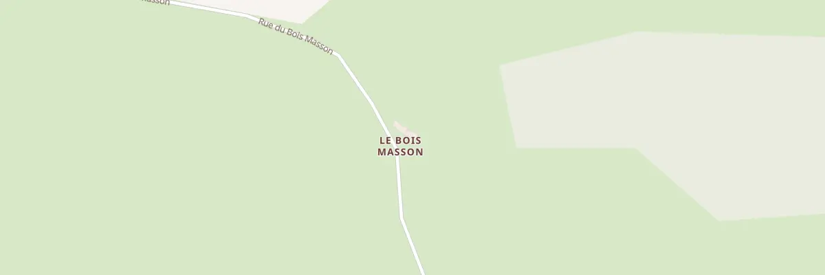 Plan du 3 Rue du Bois Masson à Lantan