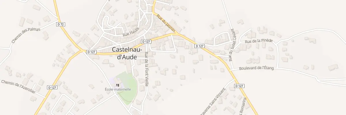 Plan du 5 Rue des Jardins à Castelnau-d’Aude