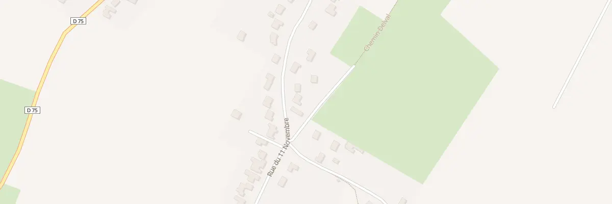 Plan du 50B Rue du 11 Novembre à Bouvigny-Boyeffles