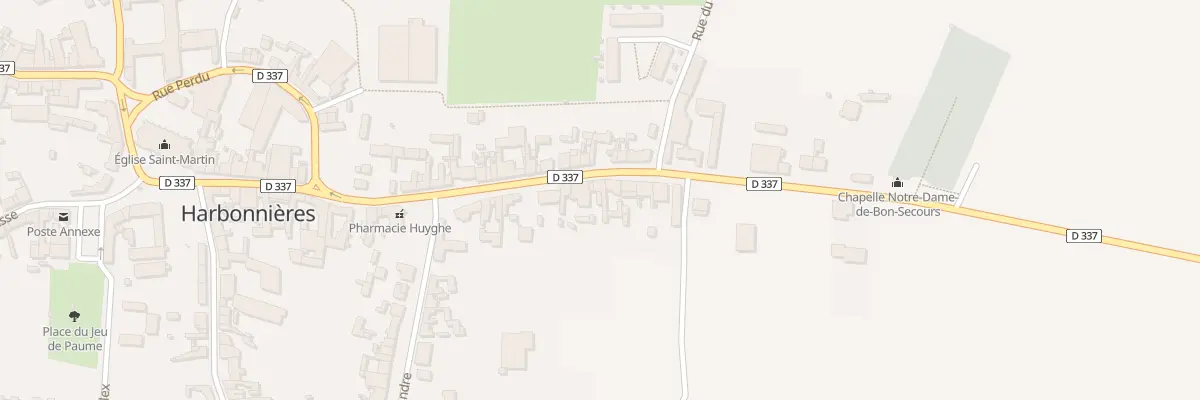Plan du 40 Rue de Lihons à Harbonnières