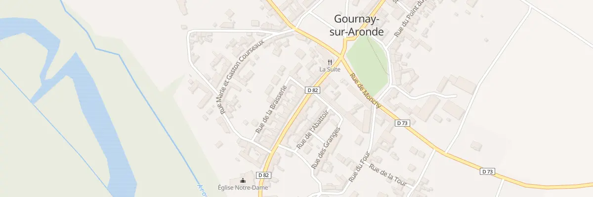 Plan du 17 Rue de Paris à Gournay-sur-Aronde